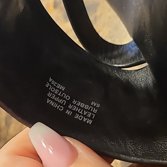 Michael Kors Bergen chain toe ring slide leather sandal - Picture 5 of 8